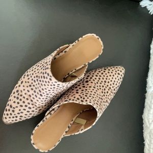 Women’s block heeled mules